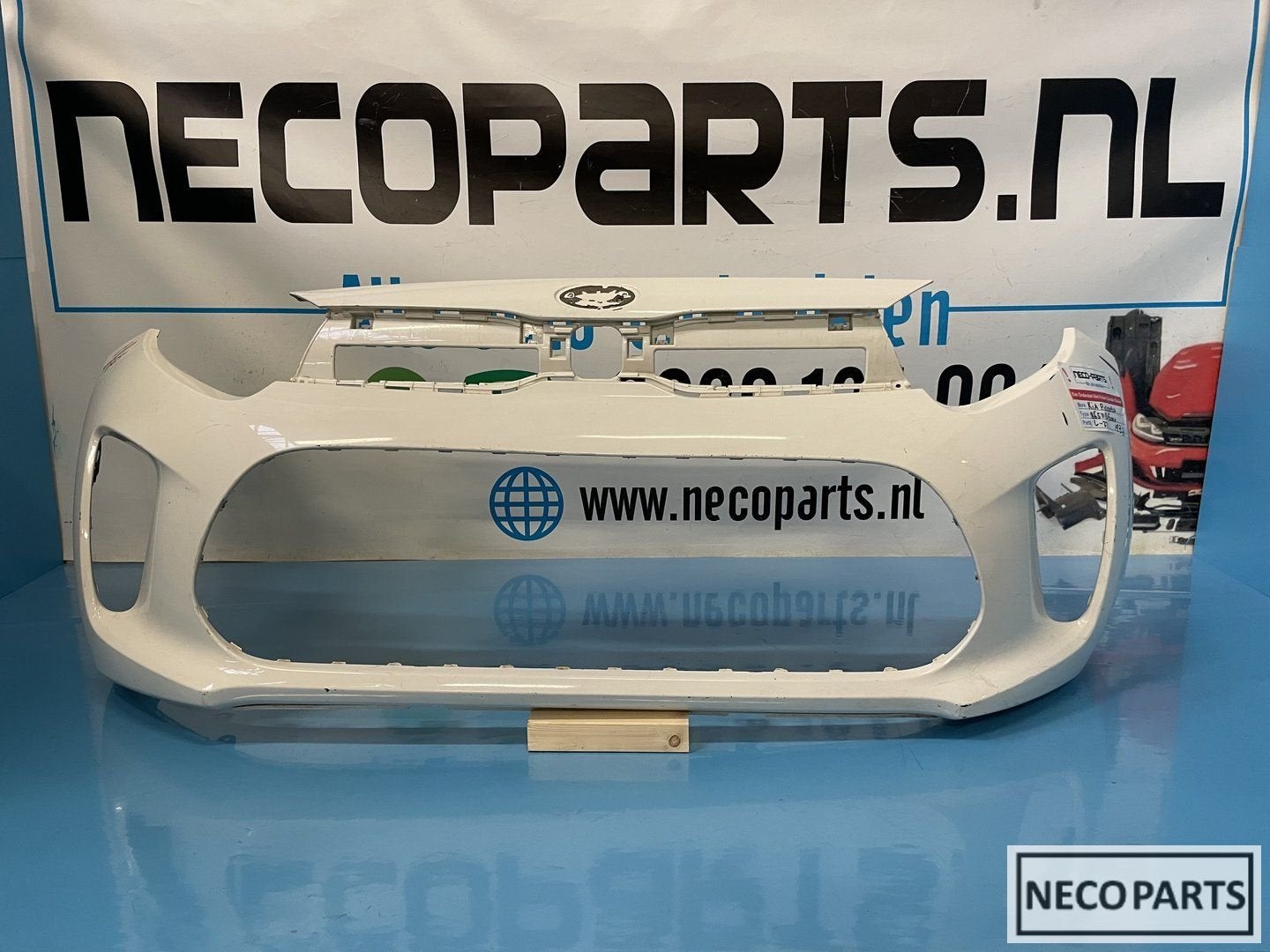 KIA PICANTO GT LINE BUMPER VOORBUMPER ALLES LEVERBAAR !!!, -, -, Ophalen of Verzenden, Spatbord
