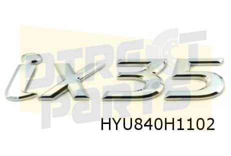 Hyundai iX35 achterklepembleem tekst ''iX35'' Origineel!  86, Auto-onderdelen, -, Verzenden, -, Nieuw