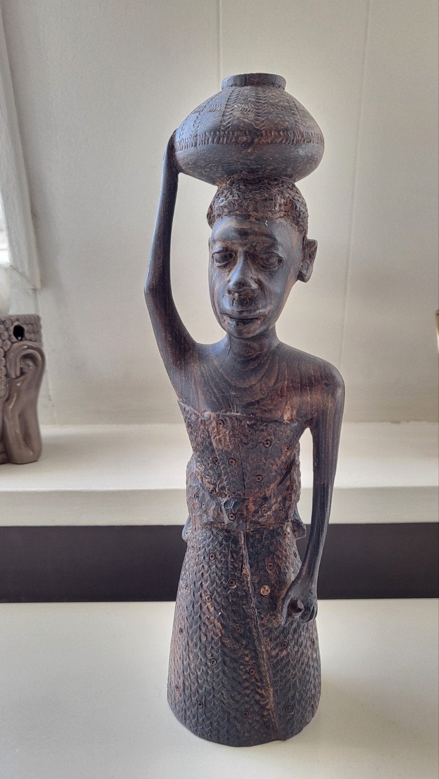Afrikaanse beeld, Antiek en Kunst, Ophalen, Beeld