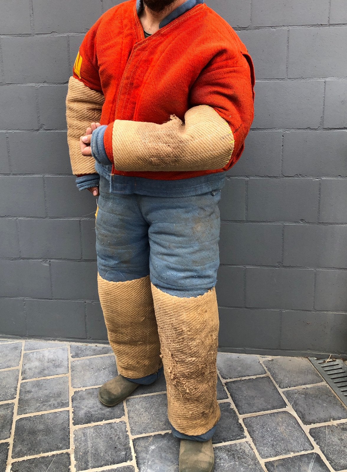 costume d'homme d'attaque, Enlèvement, Utilisé