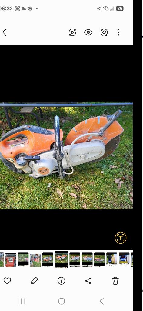 Stihl 410, Enlèvement