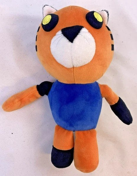 Peluche Tigré PhanMojo Roblox Piggy Series 1 22 cm, Orange, Overige karakters, Autres marques, Comme neuf