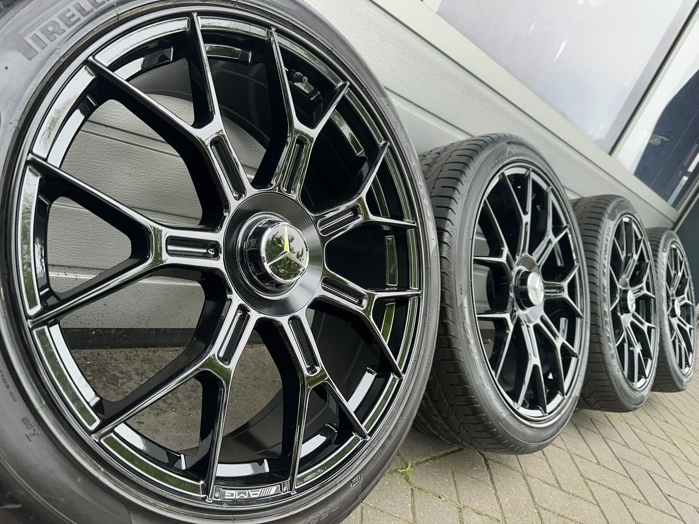 21" Mercedes AMG GLC C254 X254 X253 W253 GLC 43 Coupe velgen, Auto-onderdelen, 255 mm, -, -, Banden en Velgen