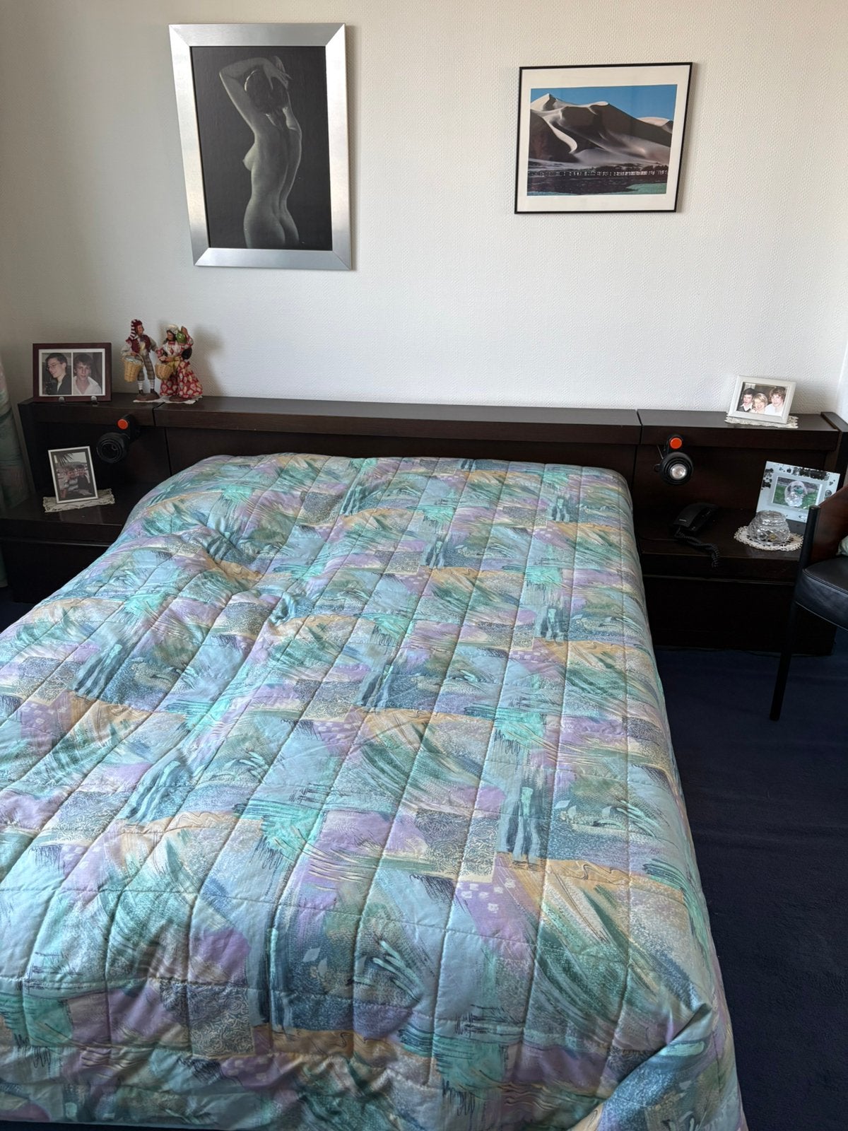 Chambre à coucher des années 70., Enlèvement, Utilisé, Deux personnes
