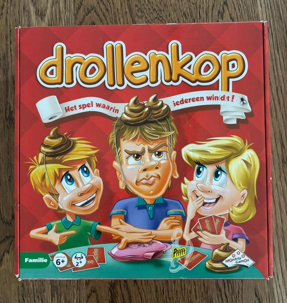Drollenkop gezelschapsspel, Ophalen, Gebruikt