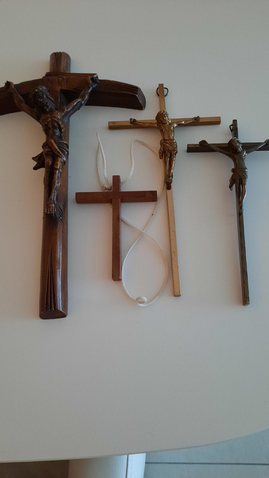4 KRUISBEELDEN PERFEKTE STAAT, Verzamelen, Religie, Ophalen of Verzenden