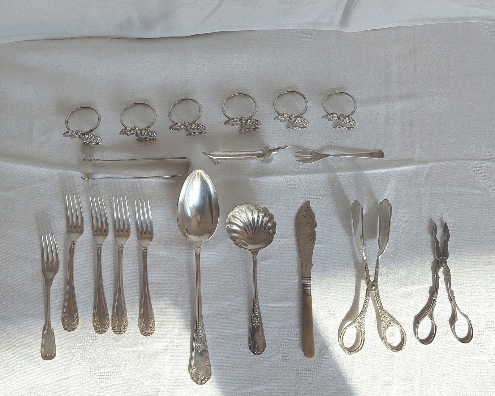 Grand Lot Argenterie Arts de la Table Vintage, Enlèvement ou Envoi