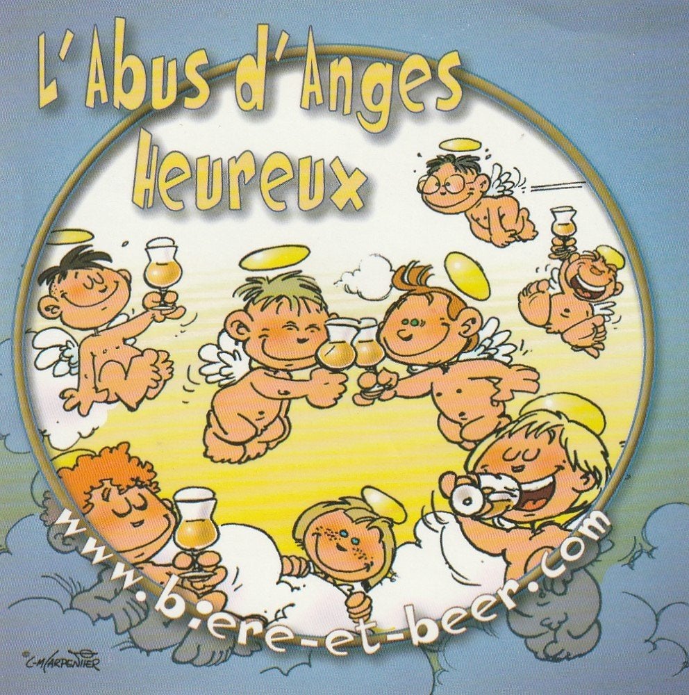 bieretiket België Vapeur : L'Abus d'Anges Heureux, Collections, Envoi, Utilisé, Autres types, Autres marques