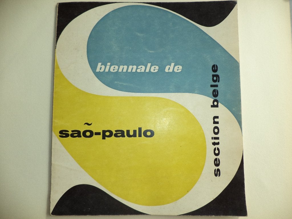 1959 catalogus Belgische inzending 5e ed Biënnale São Paulo, Ophalen of Verzenden