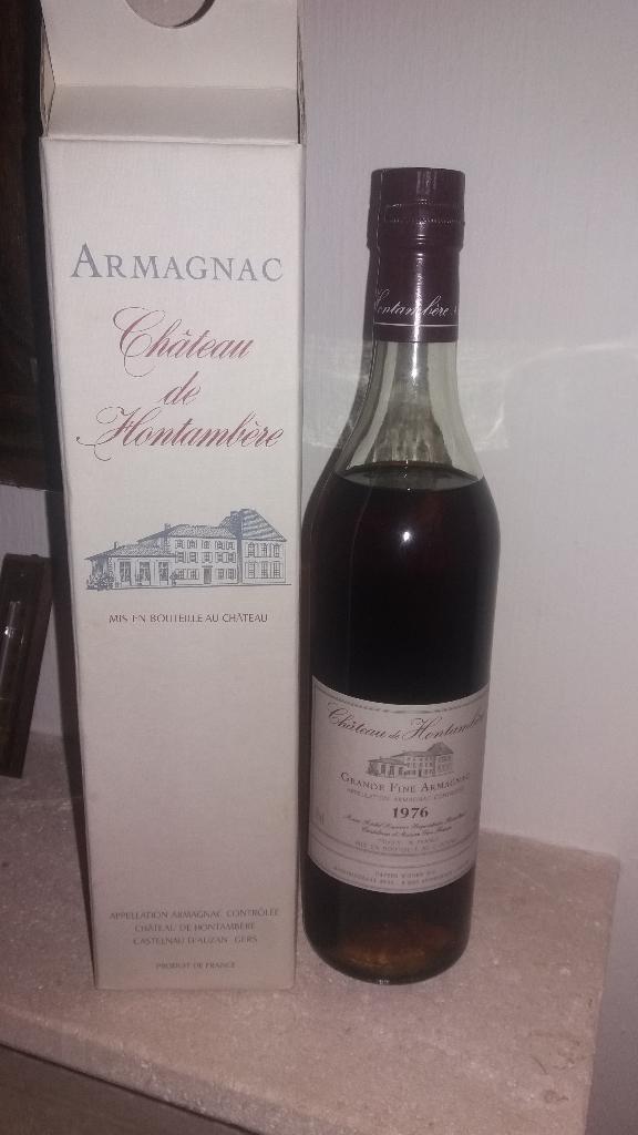 1976  Armagnac -CHATEAU DE HONTAMBERE, Ophalen, Nieuw, Vol, Overige typen