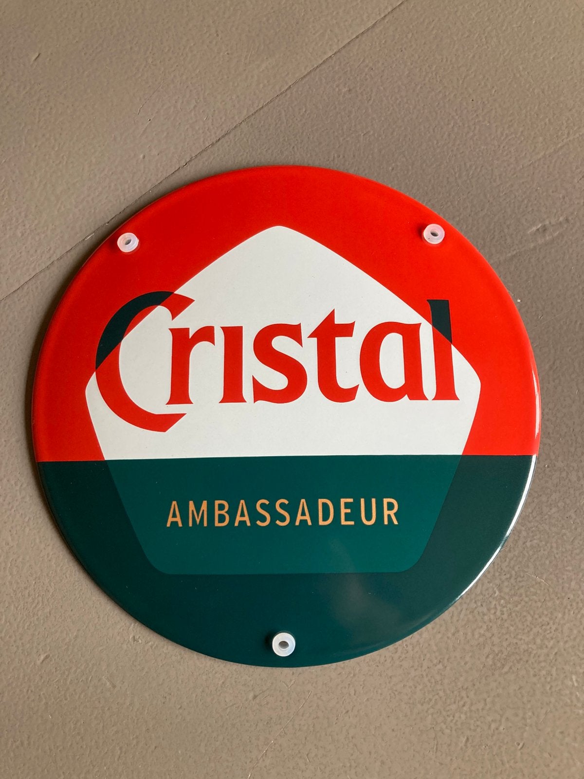 Cristal Alken ambassadeur emaille, Enlèvement ou Envoi