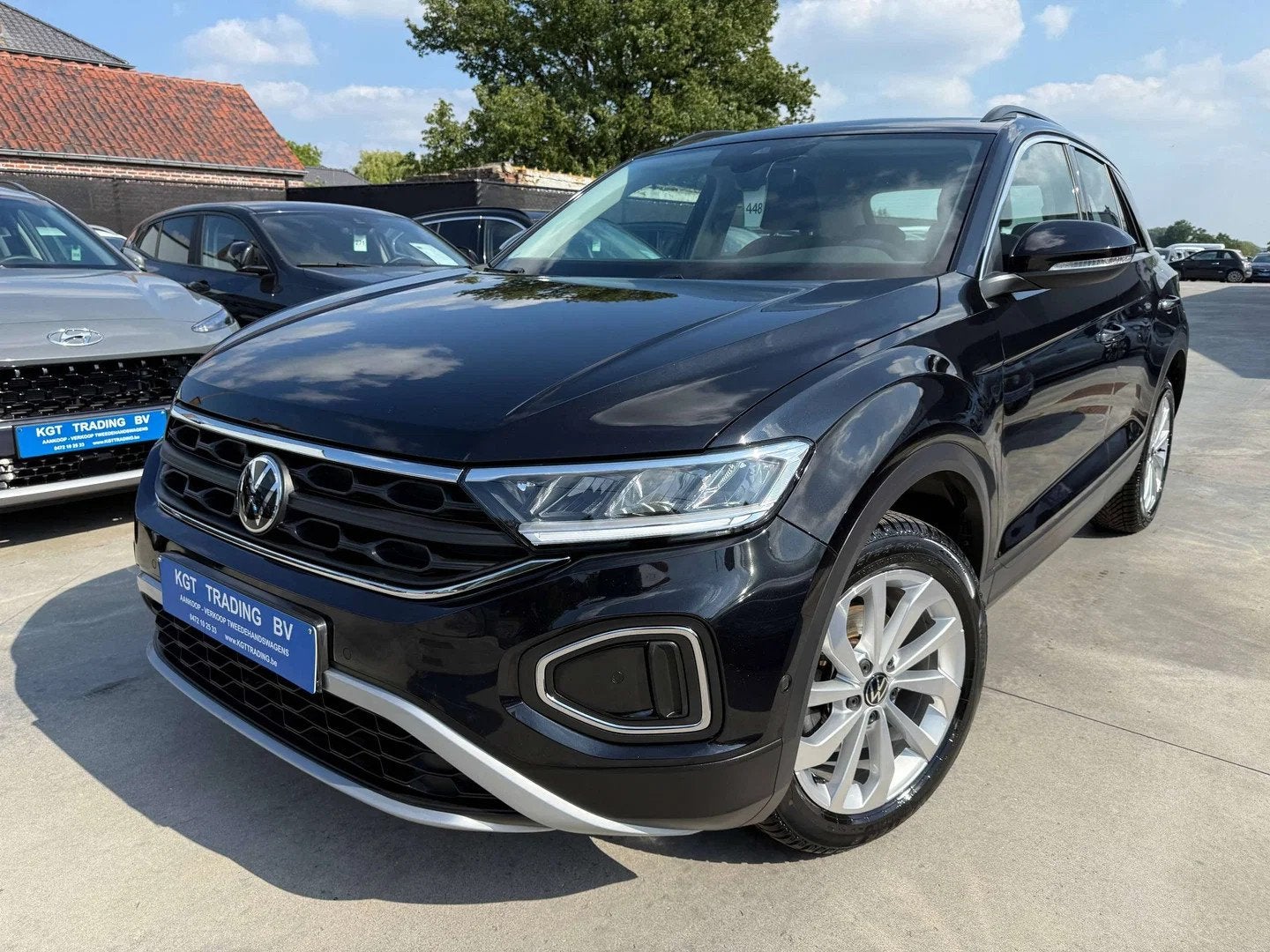 Volkswagen T-Roc 1.0 TSI VIRTUAL CAMERA NAVIGATIE FULL LED C, Auto's, Volkswagen, 118 g/km, Stof, Zwart, 5 deurs