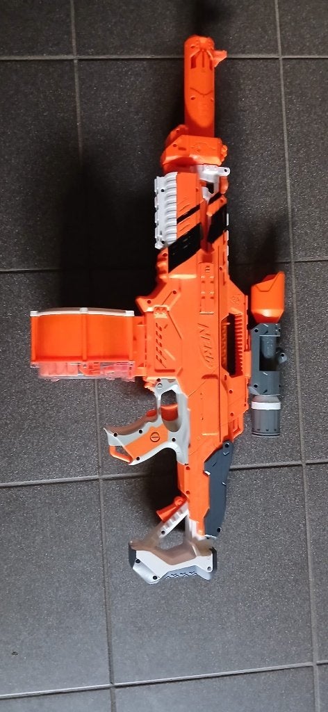 Nerfgeweer, Ophalen, Gebruikt