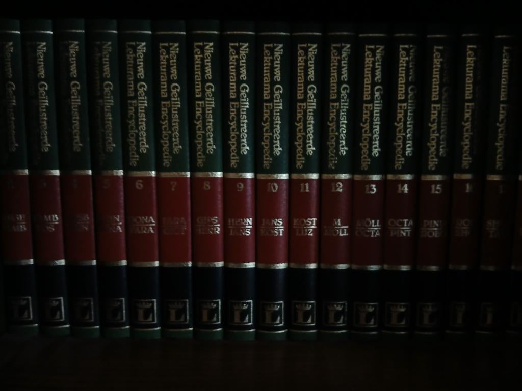 Geïllustreerde Lekturama Encyclopedie 1981, Boeken, Ophalen