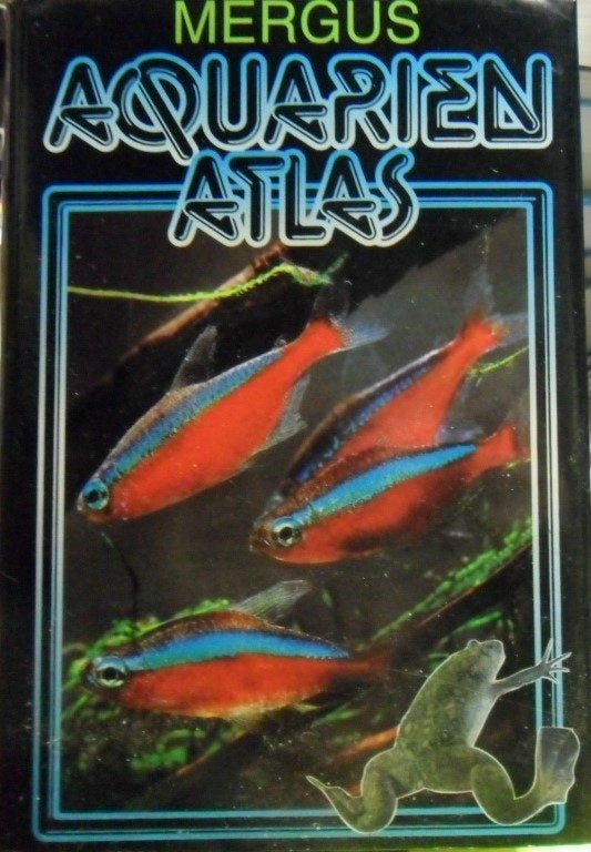 AquarienAtlas Mergus, Hans Baensch en Rüdiger Riehl, Livres, Animaux & Animaux domestiques, Enlèvement ou Envoi, Comme neuf, Poissons