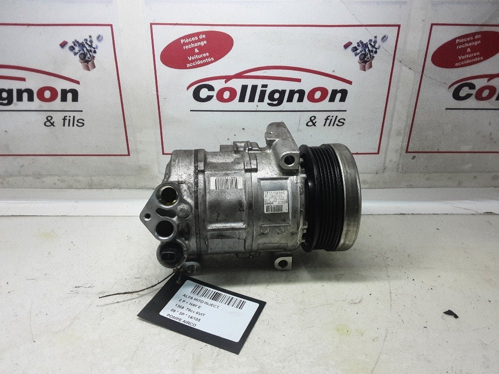 COMPRESSEUR CLIMATISATION Alfa Romeo MiTo (955) (55194880), Mevr. I. Hauben, Utilisé, Alfa Romeo, Rue de l'Espoir 34 34
4030  GRIVEGNÉE, BE