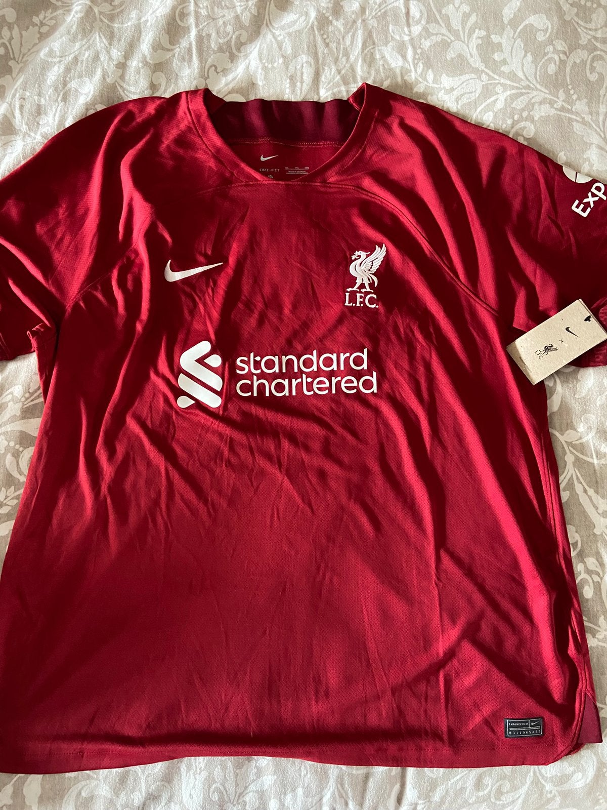 Maillot de football Liverpool, Plus grand que la taille XL, Enlèvement ou Envoi, Comme neuf, Maillot
