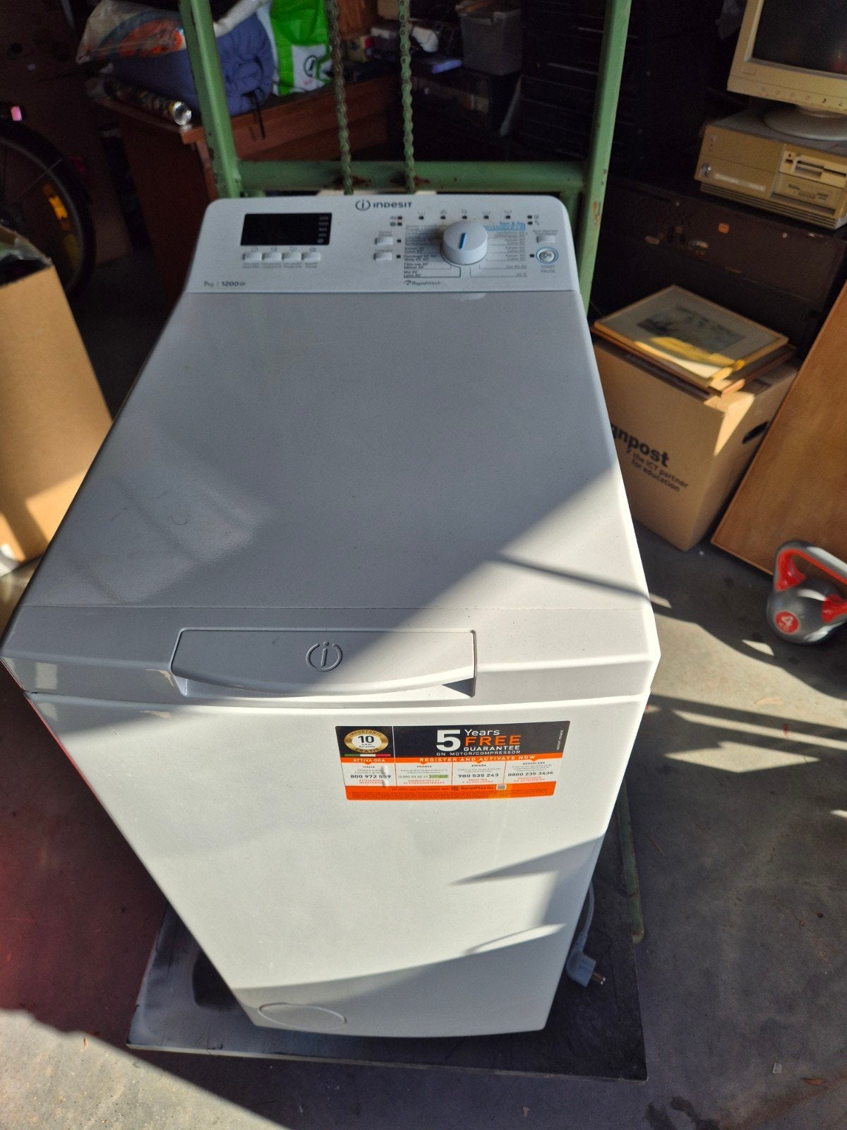 bovenlader indesit, Elektronische apparatuur, Ophalen, Bovenlader