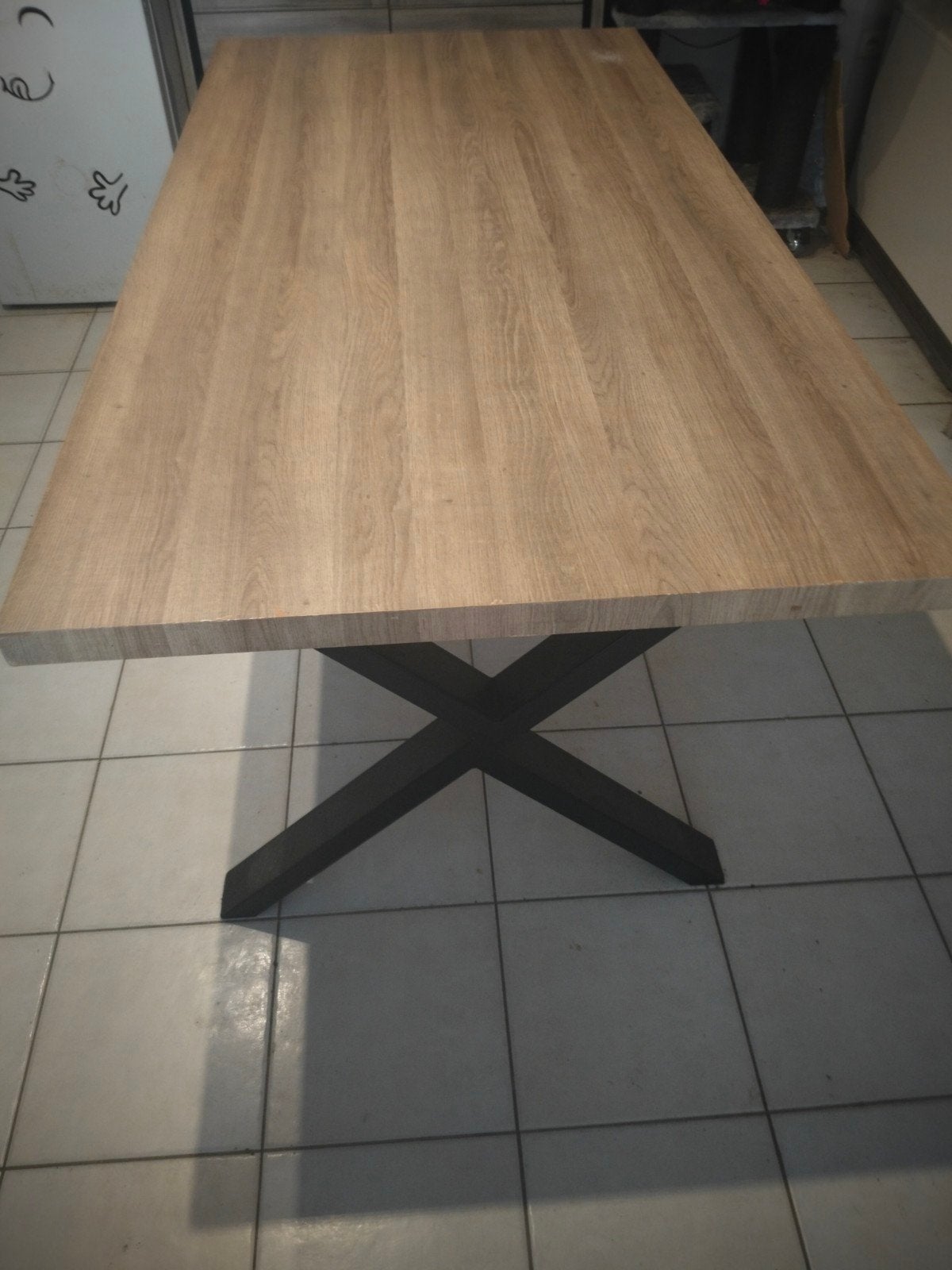 eetkamertafel, Enlèvement