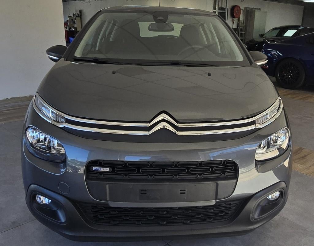 CITROEN C3 benzine MOD 2018 1 EIGENAAR/12.000 KM CARPASS, Auto's, Multifunctioneel stuurwiel, 50 kW, Euro 6, Bedrijf
