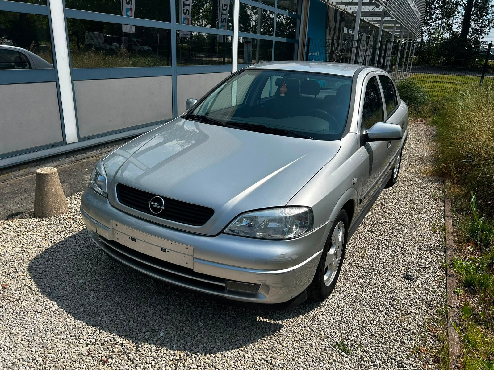 Opel astra benzine met keuring verkoop, Auto's, Opel, Voorwielaandrijving, 4 deurs, Stof, Zwart