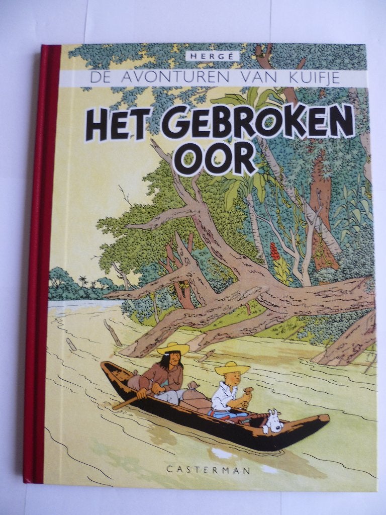KUIFJE 1E DRUK FACSIMILE UITGAVE"HET GEBROKEN OOR"UIT 2002, Boeken, Stripverhalen, Eén stripboek, Ophalen of Verzenden, Zo goed als nieuw