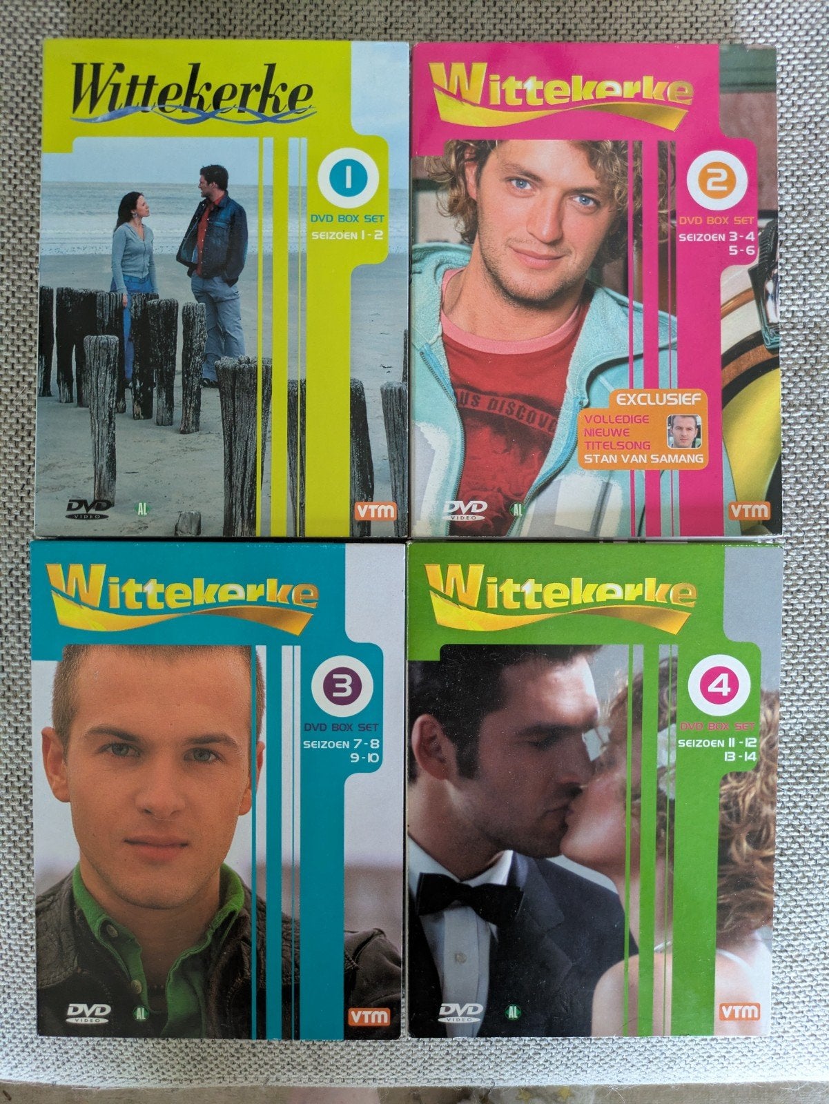 TV reeks Wittekerke GERESERVEERD, Ophalen of Verzenden, Boxset