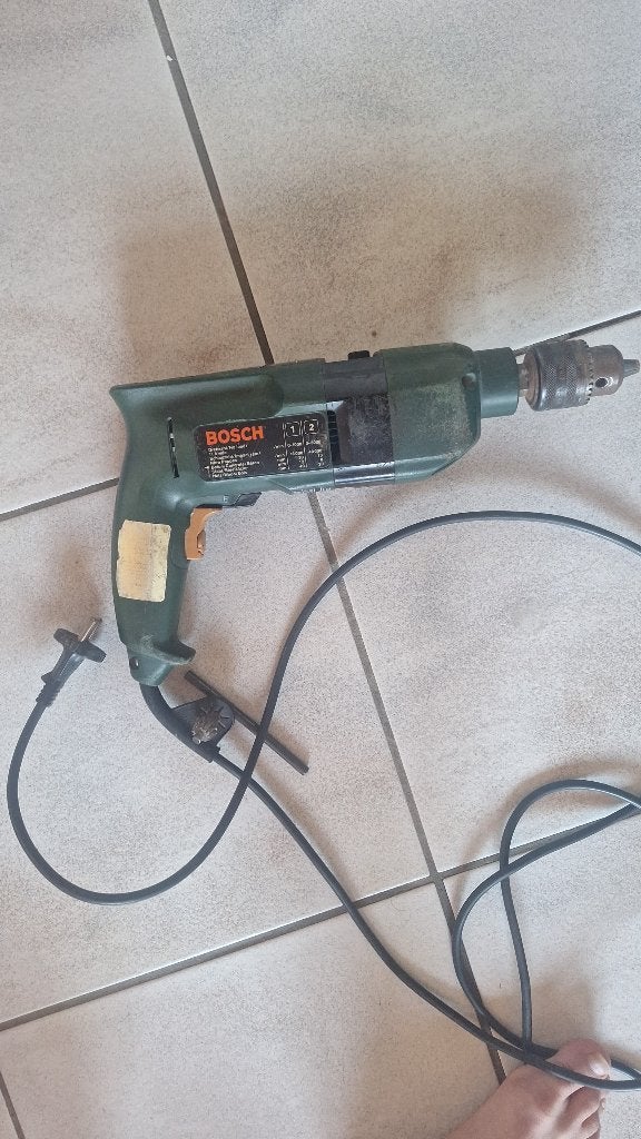 Bosch klopboormachine te koop!, Klopboormechanisme, Ophalen, Boormachine, Gebruikt