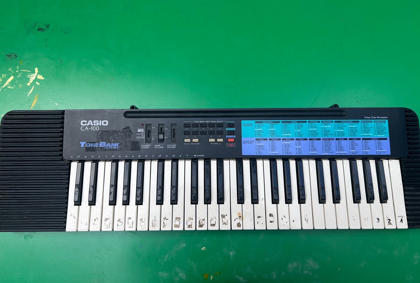 Keyboard Casio CA-100, Muziek en Instrumenten, Ophalen, Zo goed als nieuw, Casio