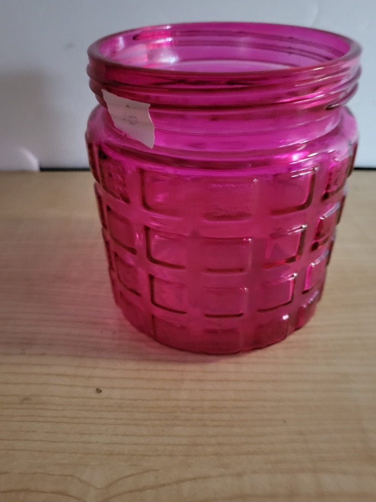 theelichtpotje waxinelichtje rood, Ophalen of Verzenden, Zo goed als nieuw, Rood