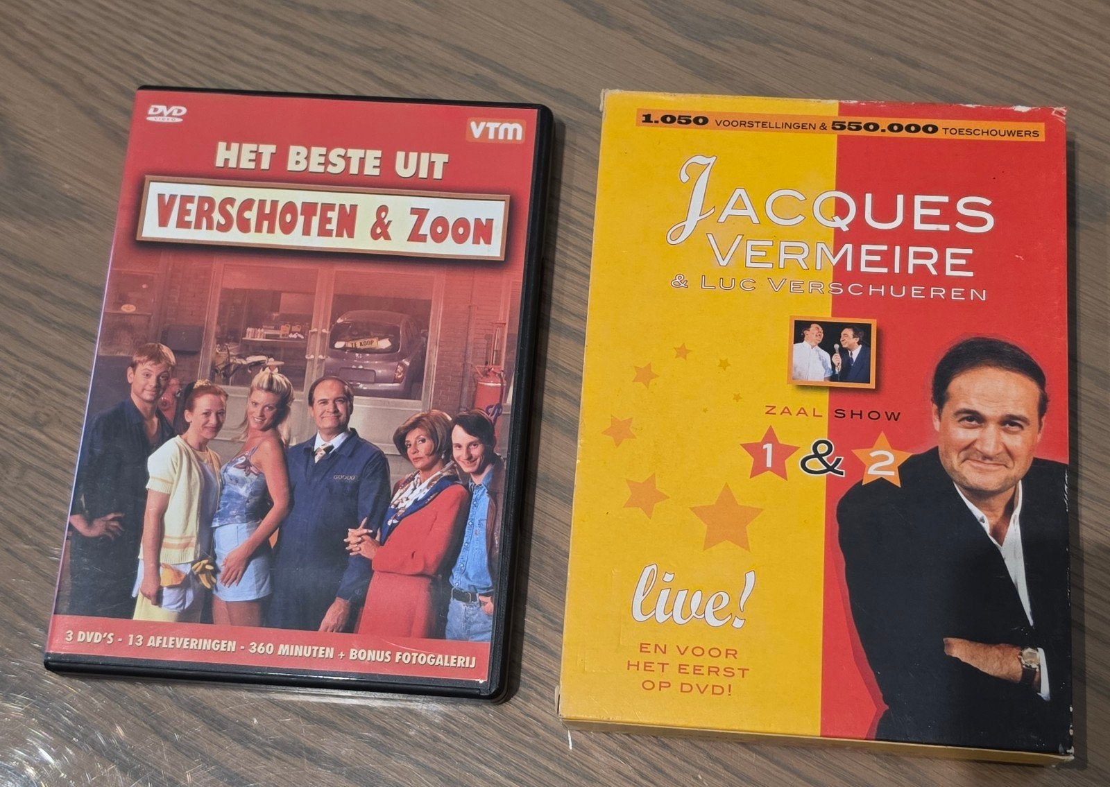 beste van Jacques Vermeire dvds, Ophalen of Verzenden