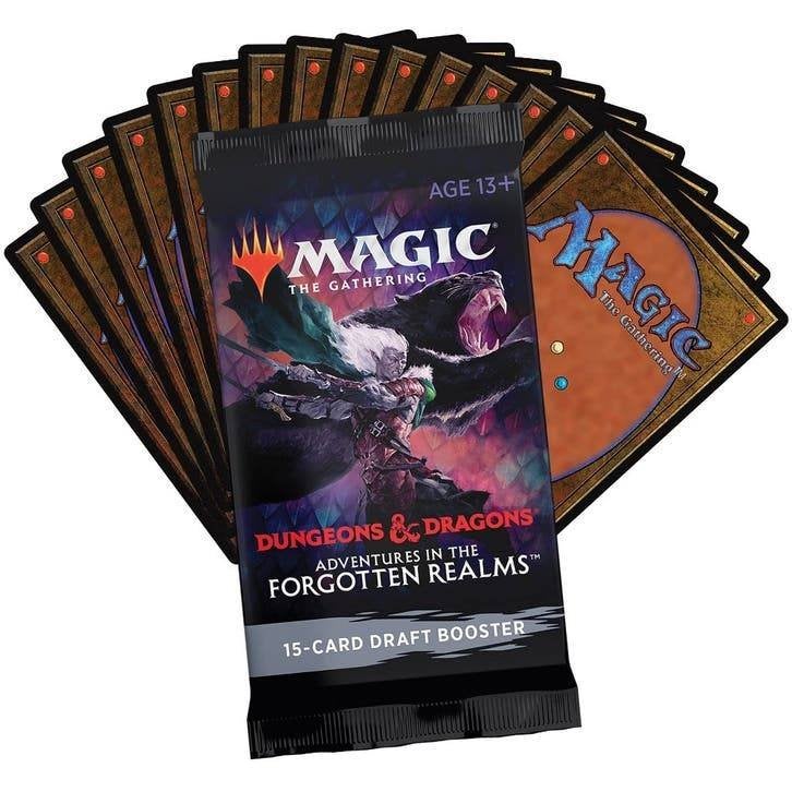 Mtg 24 Draft boosters Adventures in the Forgotten Realms, Hobby en Vrije tijd, Verzamelkaartspellen | Magic the Gathering, Ophalen of Verzenden
