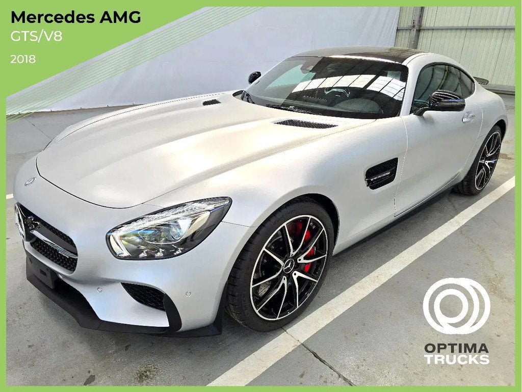 Mercedes-Benz AMG GT S / V8 BITURBO / DESIGNO / 54km !, Auto's, Mercedes-Benz, Automaat, Leder, Bedrijf, 2 zetels