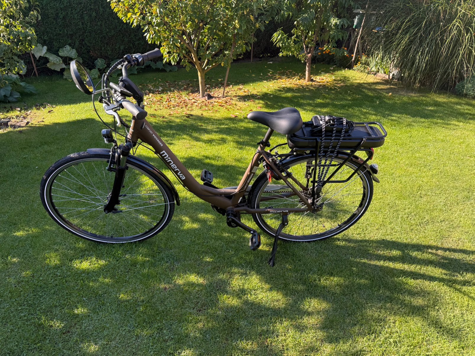 MINERVA VOYAGER COMFORT dames / heren fiets elektriche, Vélos & Vélomoteurs, Enlèvement, Comme neuf