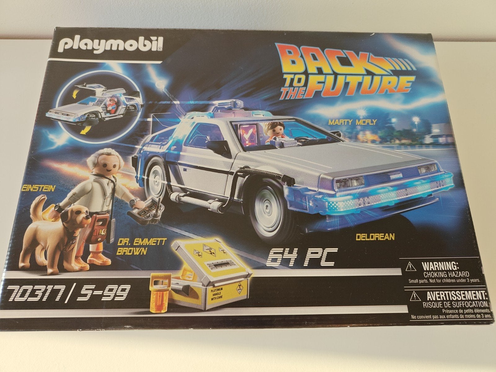 Playmobil 70317 back to the future nieuw in doos, Ophalen