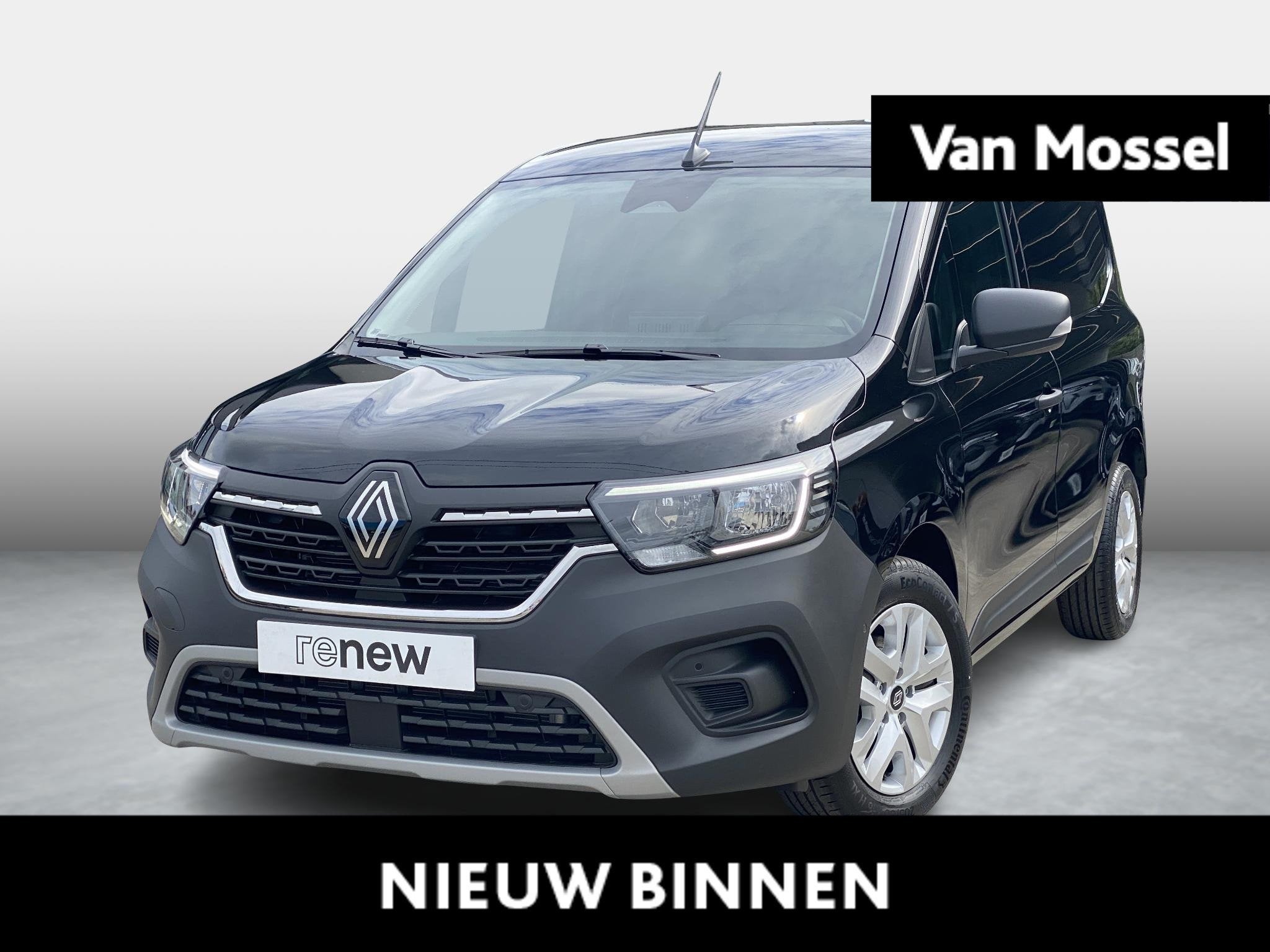 Renault Kangoo Van Advance Blue dCi 115 EDC, Auto's, Renault, Gebruikt, Zwart, 4 cilinders, Parkeersensor