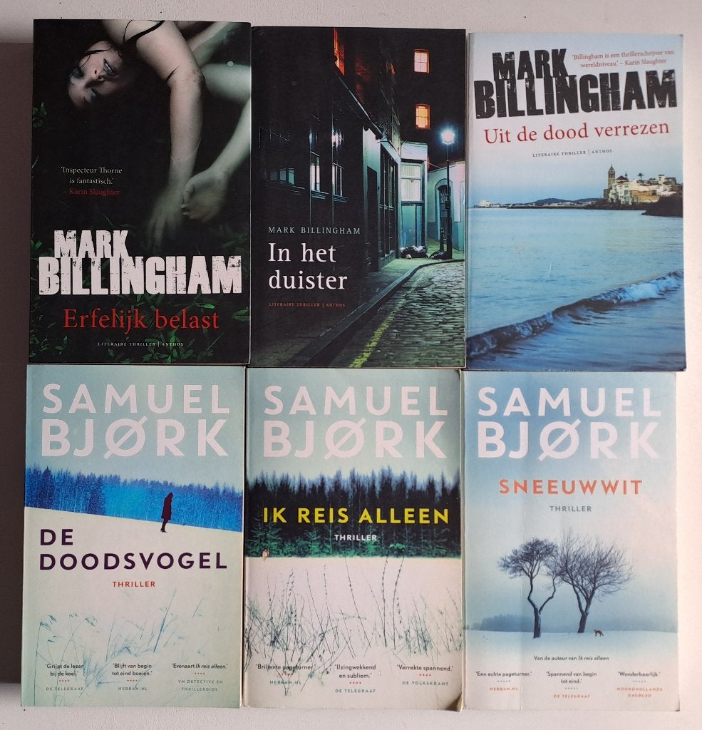 Thrillers & Detective & Oorlog (13), Livres, Thrillers, Utilisé, Enlèvement ou Envoi