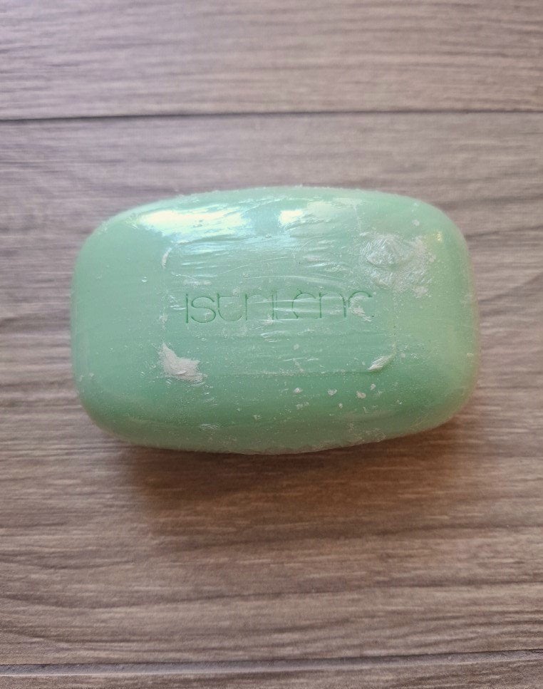 Vintage Zachtgroene Zeep van Istrilene - 200 gr - 1996, Ophalen of Verzenden, Nieuw, Bad & Douche