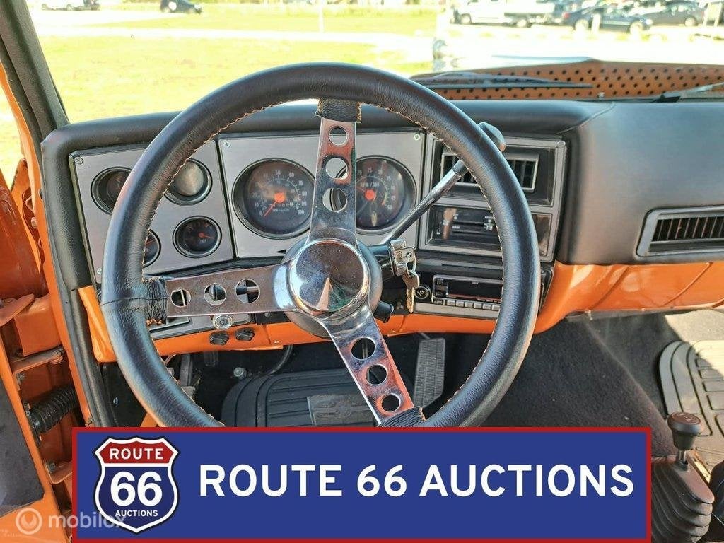 Chevrolet Blazer K5 Cheyenne | 1977 | Route 66 Auctions, Autos, Achat, Entreprise, Chevrolet, Boîte manuelle