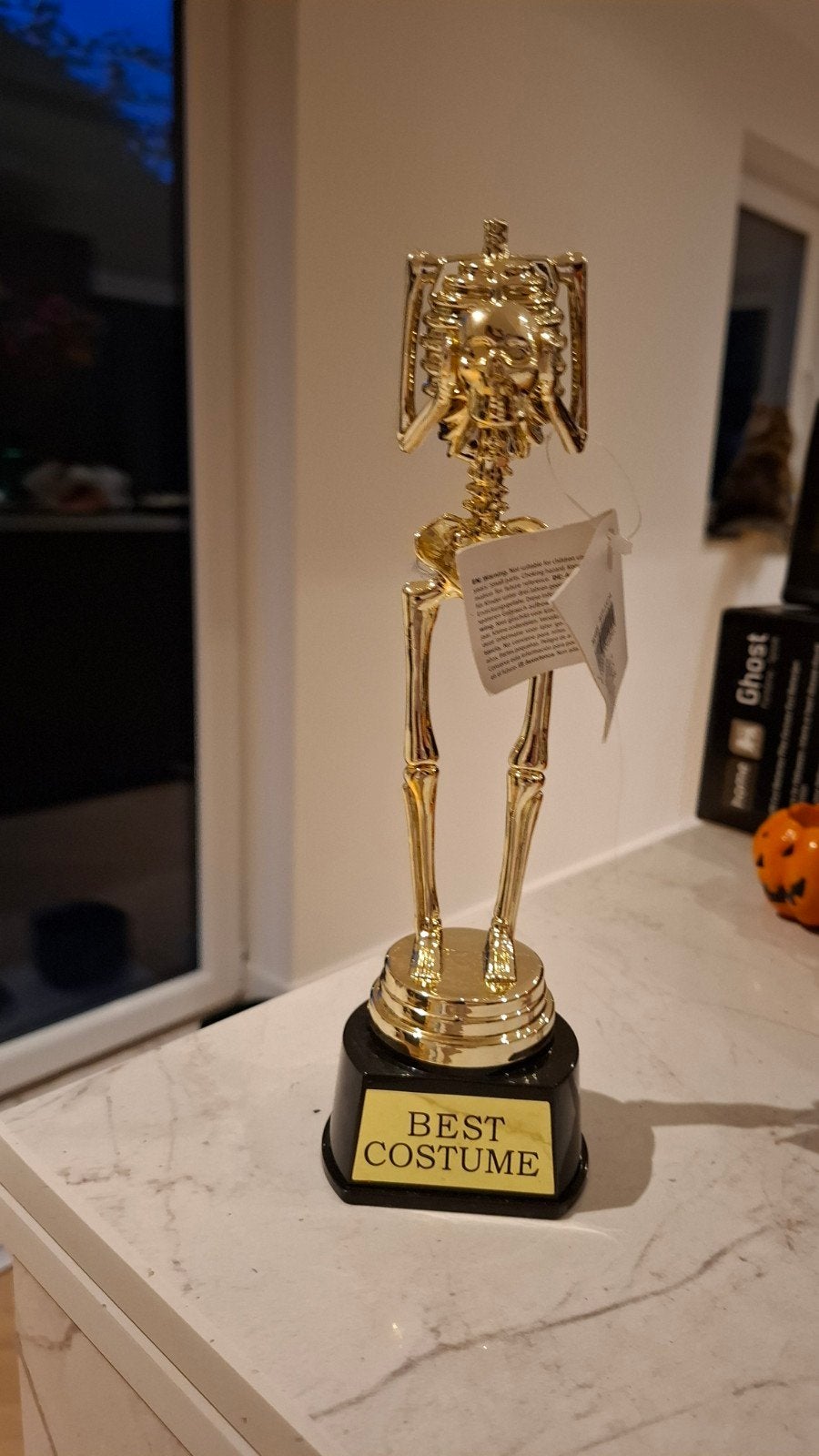 nieuwe halloween best costume award, Enlèvement ou Envoi