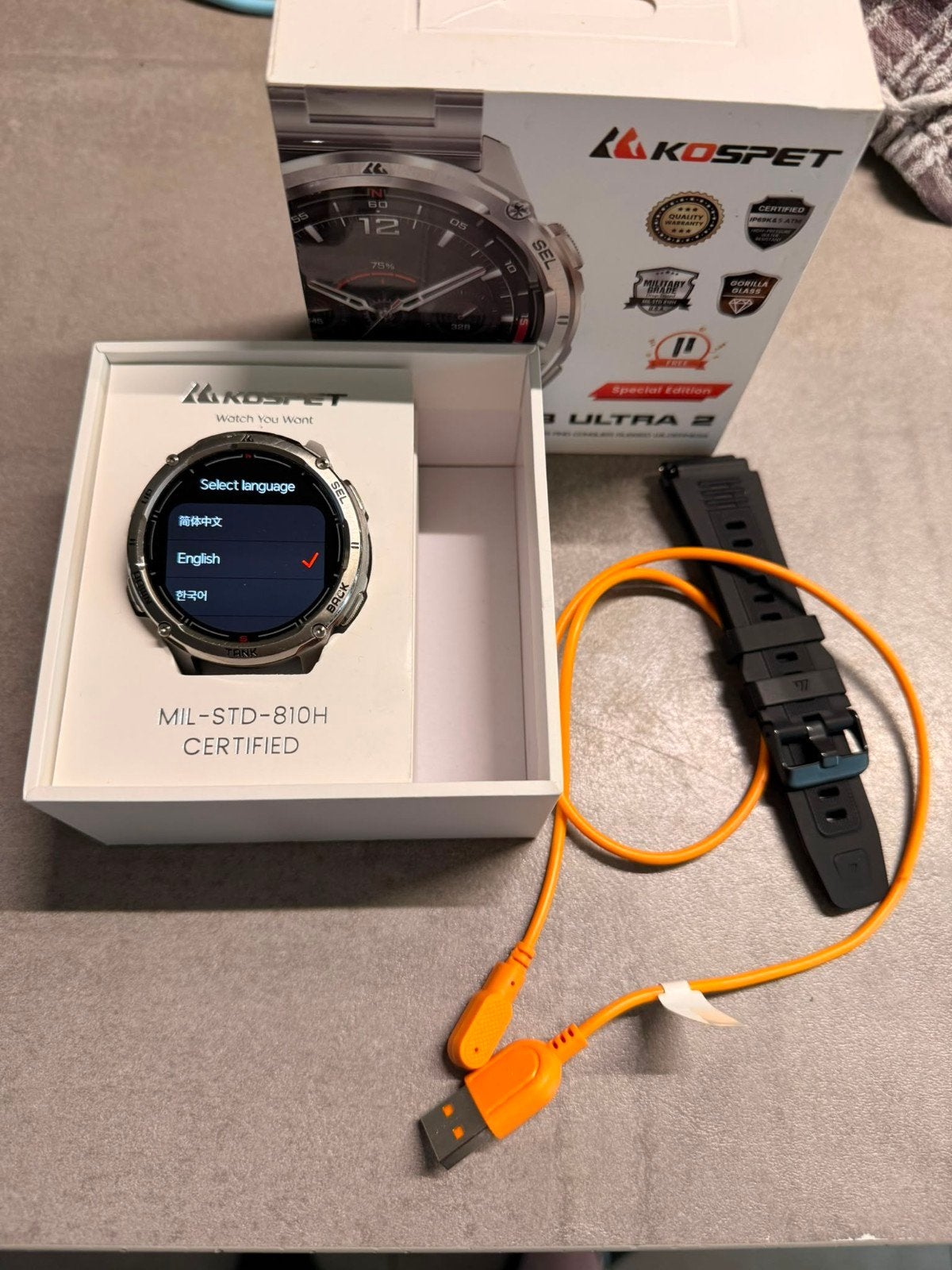 Casque Smartwatch T3 ultra 2, Enlèvement
