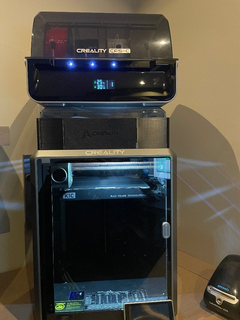Creality K1C + CSF 3D printer, Ophalen, Ingebouwde Wi-Fi, Zo goed als nieuw, Filament