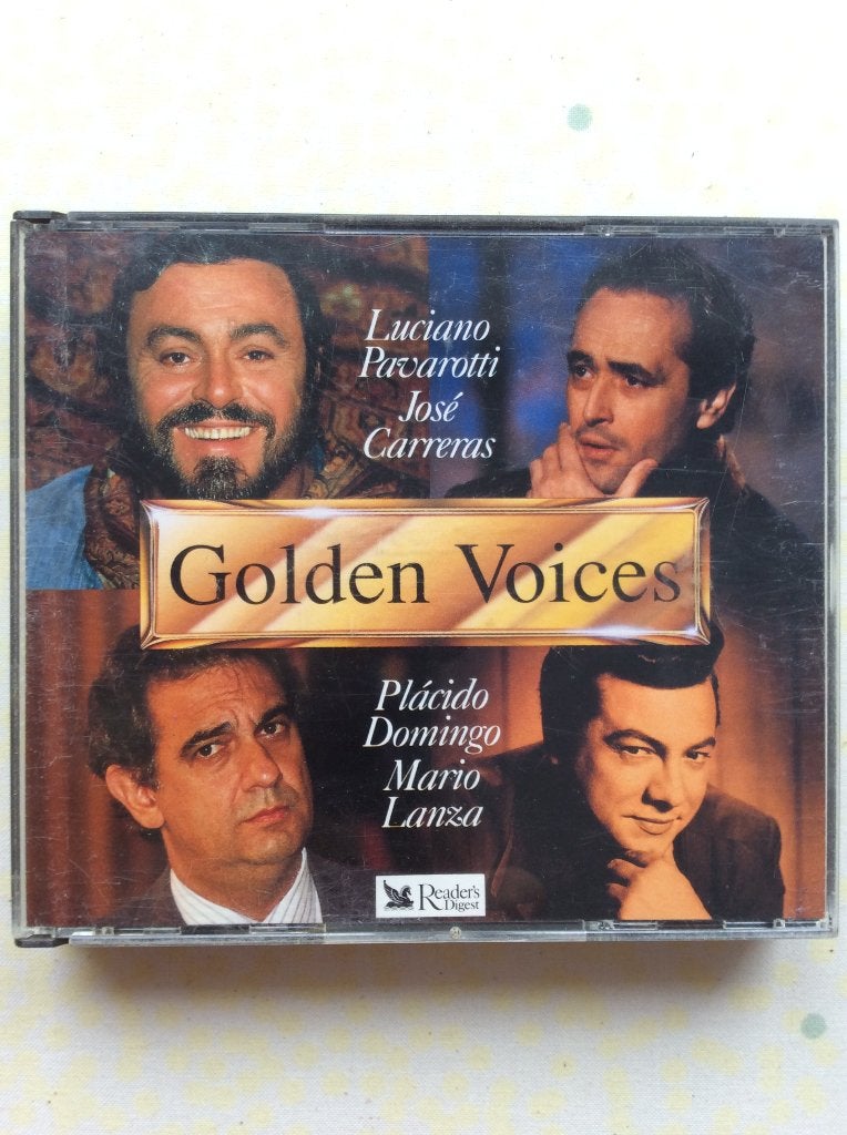 GOUDEN STEMMEN. (3 CD'S)., Cd's en Dvd's, Verzenden, Zo goed als nieuw, Met libretto