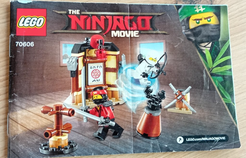 Lego Ninjago - Spinjitzu training - Set 70606, Lego, Ensemble complet, Instructions incluses, Enlèvement