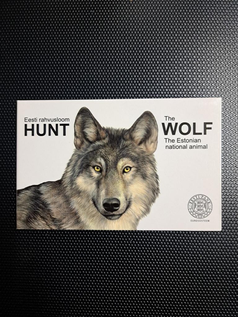Coincard Estland 2€ 2021 de wolf, Enlèvement ou Envoi