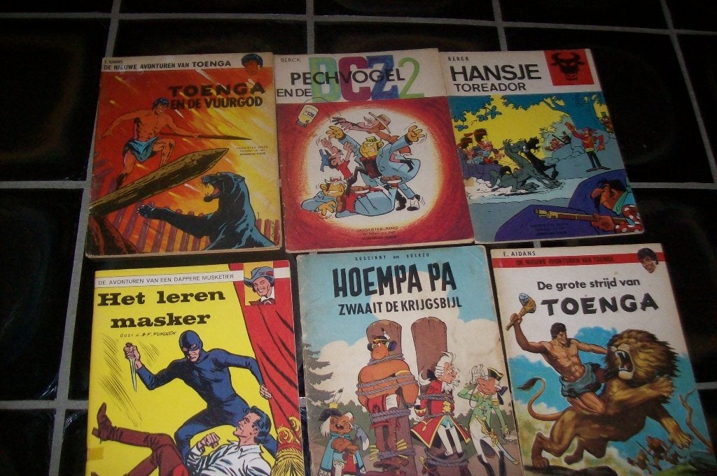 favorieten reeks, Meerdere stripboeken, Ophalen of Verzenden, Gelezen