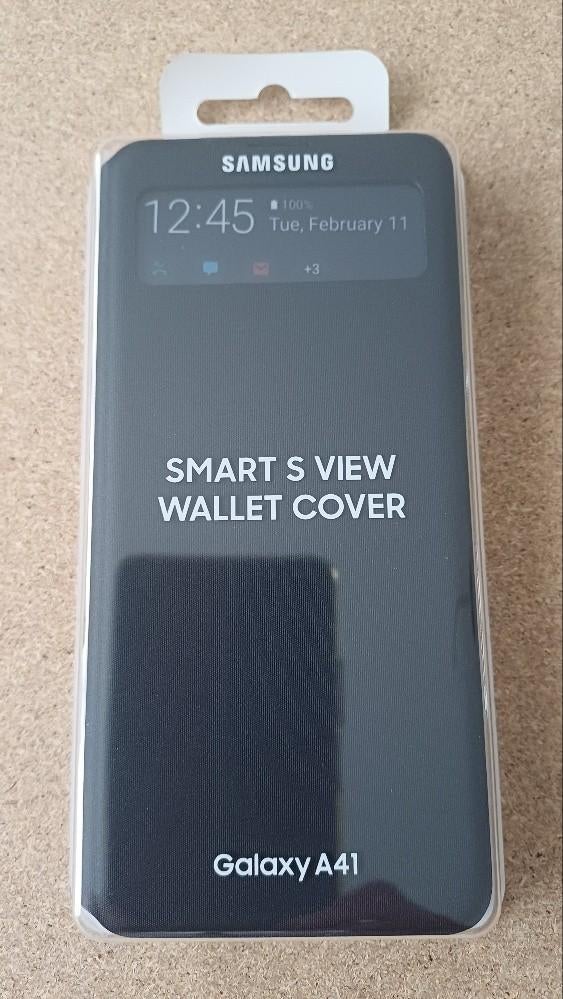 Vieuw wallet cover pour Samsung Galaxy A41 S View (neuf), Enlèvement ou Envoi, Neuf, Autres modèles, Façade ou Cover