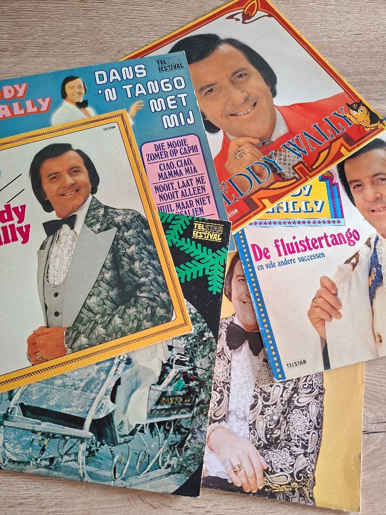 6 Lp's Eddy Wally, Cd's en Dvd's, Ophalen of Verzenden, Gebruikt, LP