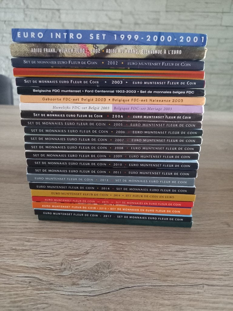 Lot BU Belgique, Enlèvement ou Envoi, Belgique, Autres valeurs, Série
