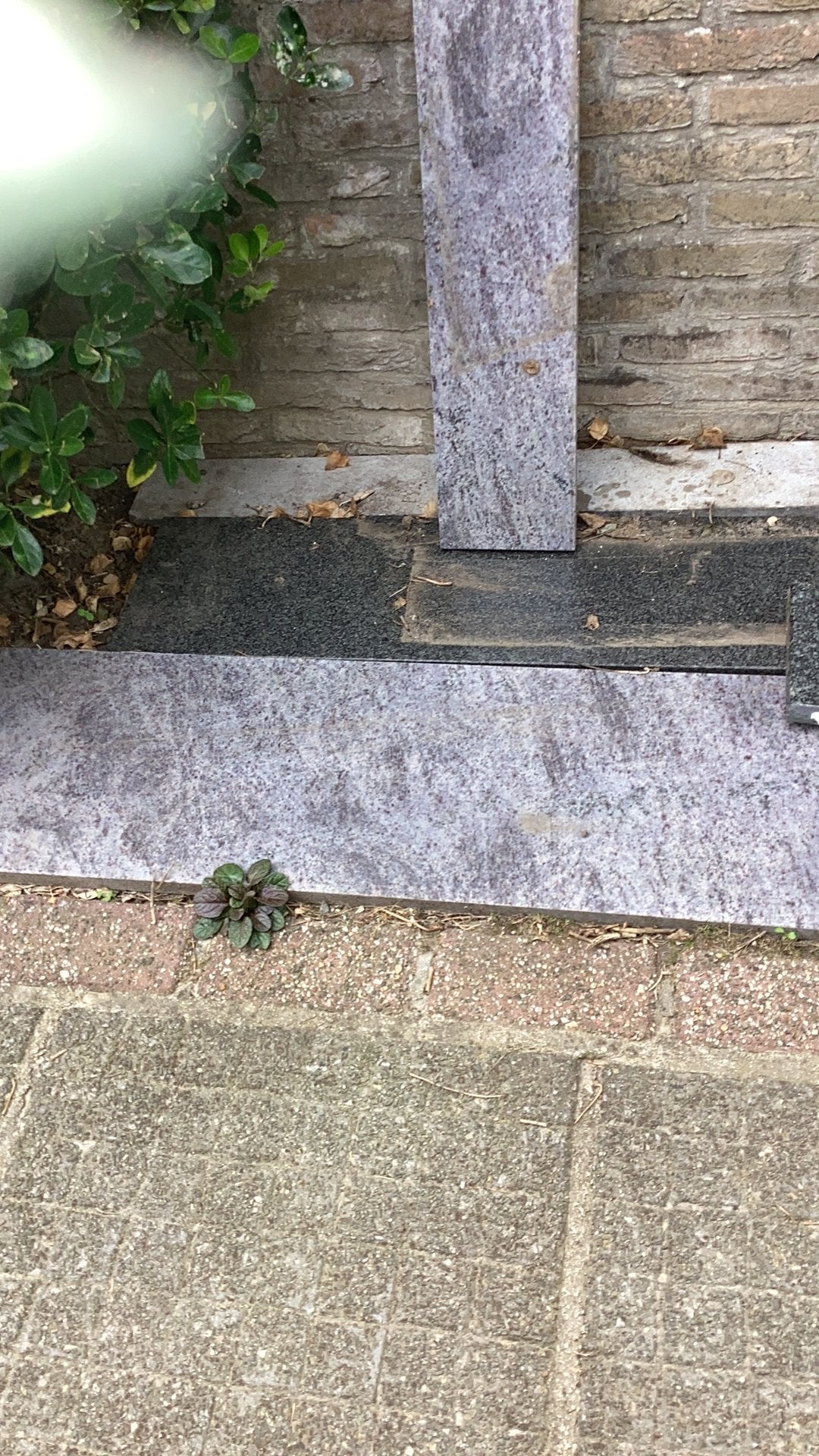 4 reststukken graniet/marmer, Ophalen of Verzenden, Zo goed als nieuw